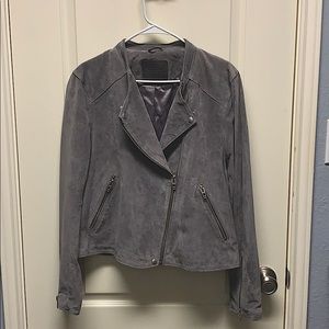 Blank NYC Genuine Suede Leather Jacket